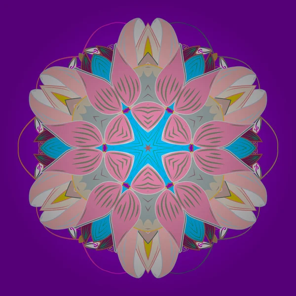 Лето Просто Абстрактные Обои Оберточная Отделка Фиолетовый Нейтральный Розовый Серый — стоковый вектор