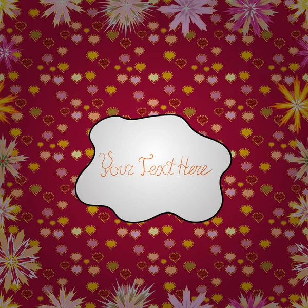 - hisse senedi. Dikişsiz desen arka plan. Doodles'ın mor, beyaz ve sarı renkler. Vektör çizim. Suluboya, elle çizilmiş. Tasarım ve hediye paketleme kağıt, tebrik kartları, afiş ve posterler tasarım