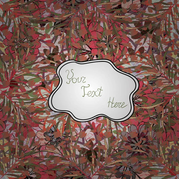 Sorunsuz parlak tropikal arka plan orman bitkileri ile. Vektör çizim. Palm ile egzotik desen bırakır. Kahverengi, tarafsız ve beyaz renkleri manifold yapraklarda.