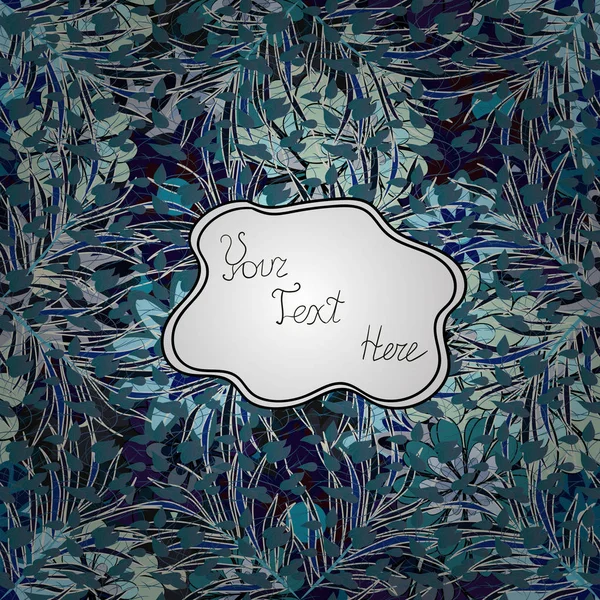 Vektör çizim. Seamless.Autumn arka plan renkli yaprakları ile. Mavi, tarafsız ve gri renkler üzerinde çeşitli yaprakları.