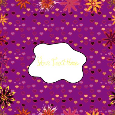 Kağıt ambalaj için en iyisi. Tebrik veya düğün arka plan olarak kullanılabilir. Doğal kozmetik, parfüm, çiçekçi dükkanı için ihale bahar tasarımı. Mor, kırmızı lale çiçek ile vektör seamless modeli.