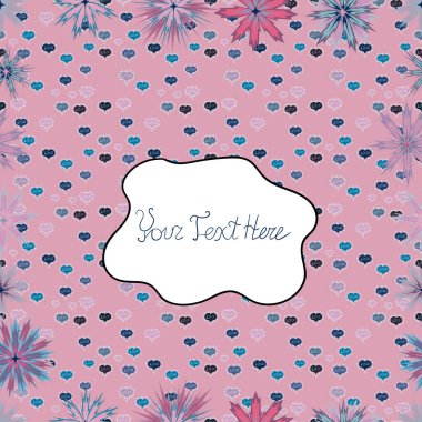 Soyut etnik vektör seamless modeli. Kabile sanat boho baskı, vintage çiçek arka plan. Arka plan doku, duvar kağıdı, tarafsız, beyaz ve mavi renklerde floral Tema.