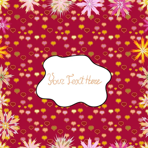 Vektör. Sorunsuz Retro arka plan tasarlamak. Desen. İhale kumaş deseni. Mor, beyaz ve sarı renkler.