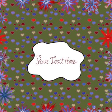 Dikişsiz desen kroki şirin arka plan. Doodles'ın yeşil, beyaz ve mavi renkler. Kağıt vektör kaydırma için güzel desen.