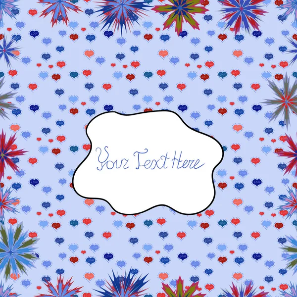 Tarafsız, mavi ve beyaz renkler. Karalamalar desen. Vektör çizim. Tasarım ve hediye paketleme kağıt, tebrik kartları, afiş ve posterler tasarım. Seamless modeli şirin arka plan.