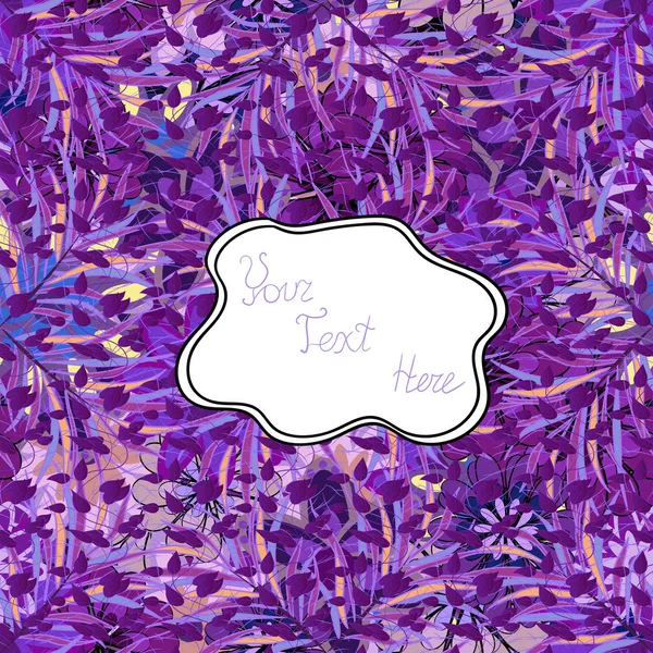 Mor, mor ve beyaz renk desen. Tropic arka plan bırakır. Vektör çizim. Tropikal konulu vektör çizim yazdırma.