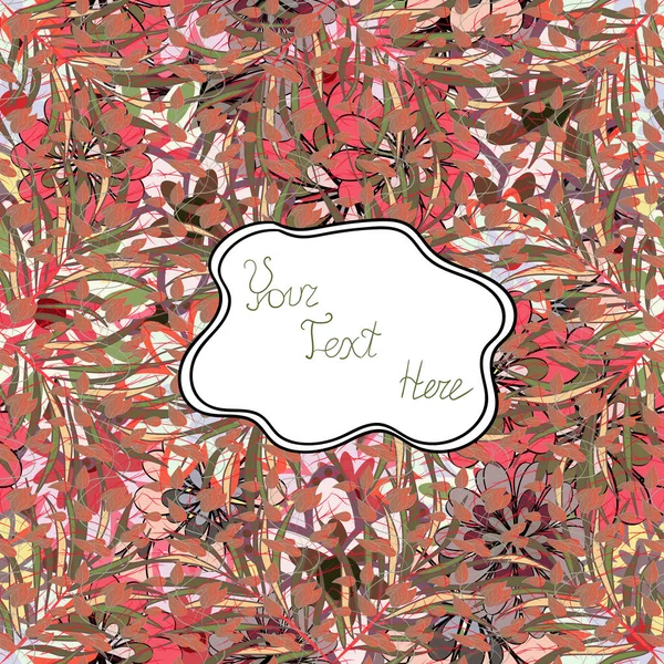 Seamless modeli sonbahar yaprakları. Colorfil ve kahverengi, tarafsız ve beyaz tropikal yaprak. Vektör çizim.