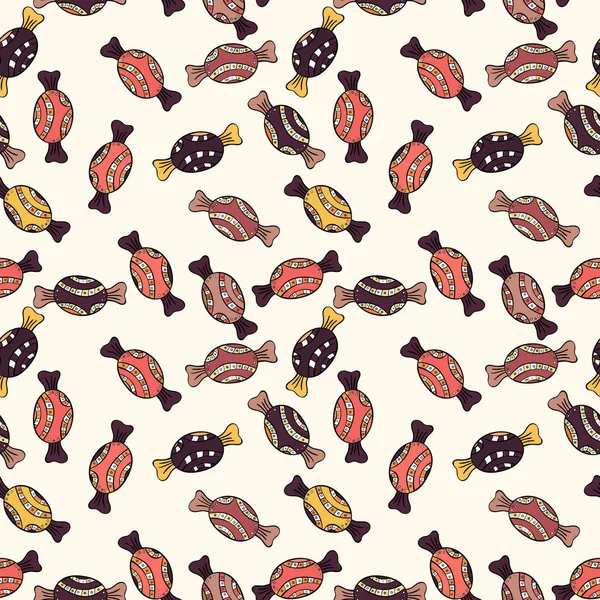 Renkli şeker sorunsuz. Tarafsız, pembe ve siyah renkler. Vektör.