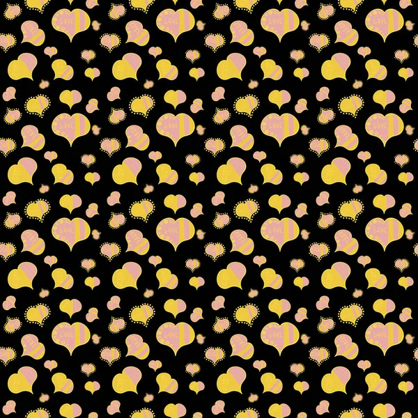 Pétale Fleur Forme Confettis Coeur Élément Décoration Pour Cartes Vœux — Image vectorielle