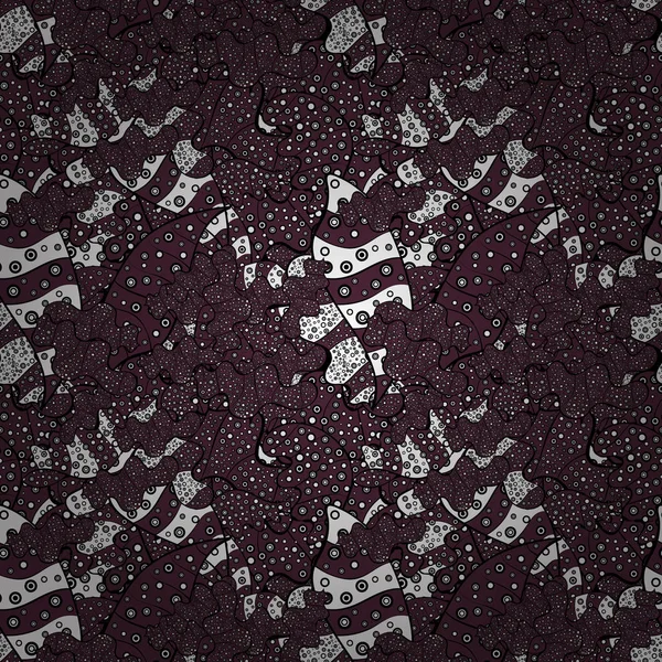 Kına stil vektör. Sorunsuz süsleme yazdırma. Kartvizit arka plan boyama kitabı, zemin, tekstil, tebrik için kullanılabilir. Sınır Hint desenli patten. Etnik Mandala havlu.