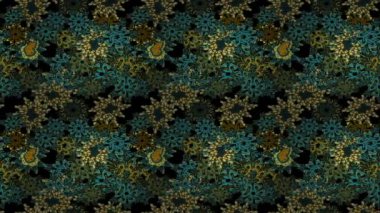 Hareketli görüntüleri kompozisyon. Soyut karalamalar ile düz tasarım