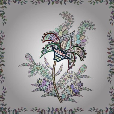 Etnik Mandala süsleme. Kına dövme stil vektör. Kullanılabilir Tekstil, tebrik kartı, boyama kitabı, telefon durumda yazdırma için. Hint çiçek desenli madalyon desen.