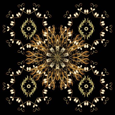 Vector noel soyut renkli arka plan ve düşen kar tanesi. Tatil süslemeleri ile Noel vektör deseni.