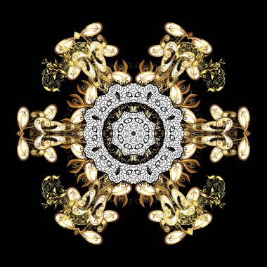 Vektör kış kar taneleri renkli arka plan üzerinde. Simgeler, etiketleri. Vektör çizim. Düz tasarım. Renkli vektör çizim kar tanesi. İzole kar tanesi simgesi.