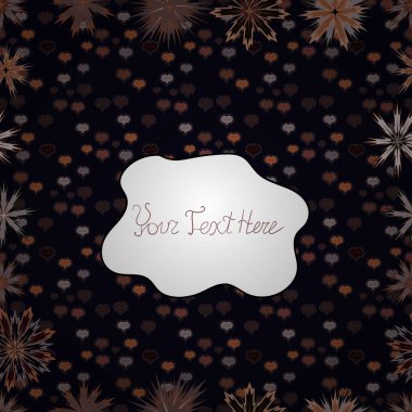 Süs bahar bahçe doku gelişir. Vektör çizim. Çiçek desenli. Çiçek sorunsuz arka plan.