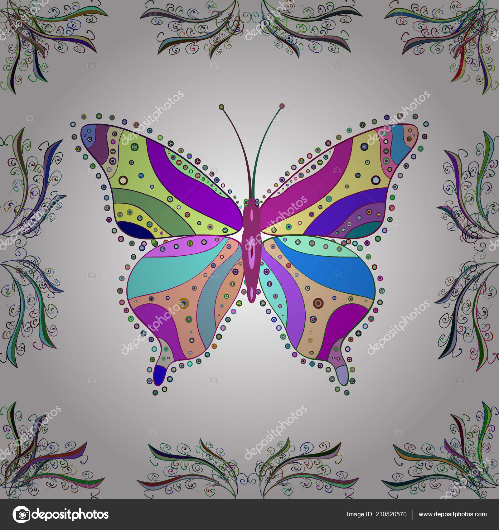 Spring Silhouettes And Shadows >> Illustration Illustration Suitable Fabric Paper Packaging Butterfly Spring Silhouettes And Shadows >> Illustration Illustration Suitable Fabric Paper Packaging Butterfly