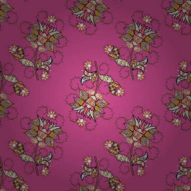 Parlak arka planda çiçek kompozisyonu olan kusursuz suluboya desenleri, ambalajlar, duvar kağıtları, kartpostallar, tebrik kartları, düğün davetiyeleri, romantik etkinlikler vs..