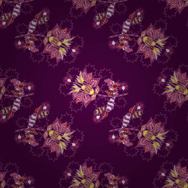 Doğa. Çiçek kompozisyon. İllüstrasyon model. Çiçek kolaj. Çiçek arka plan. -Mor, mor, pembe ve kırmızı çiçek. Küçük çiçek güzel desen.