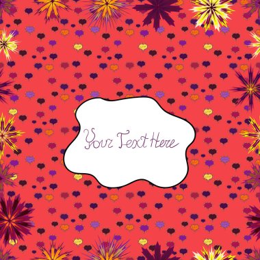 Pembe, mor ve beyaz renk çiçekler. Vektör çizim. Vektör çizim. Asya Tekstil tarzında. Sorunsuz çiçek deseni.