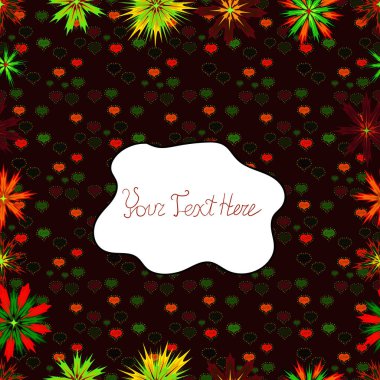 Çiçek Yazdır. Sulu boya tarzı siyah, beyaz ve yeşil renklerde çiçekler. Sulu boya Dikişsiz desen.