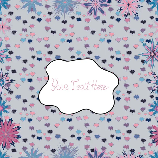 Şirin çiçekler, paisley, gri, beyaz ve mavi renkleri ile renkli seamless modeli. Sulu boya Dikişsiz desen Tekstil için. El çekilmiş çiçek seamless modeli (döşeme).