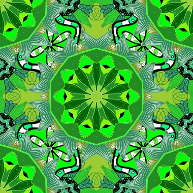 Hint çiçek Paisley patten kenarlık. Kartvizit arka plan boyama kitabı, zemin, tekstil, tebrik için kullanılabilir. Etnik Mandala havlu. Sorunsuz süsleme yazdırma. Kına stil vektör.