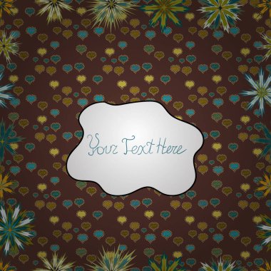 Çiçek zemin, zarif kahverengi, beyaz ve tarafsız yinelenen duvar kağıdı çiçekler. Çiçek deseni kahverengi, beyaz ve nötr renkler, çizilmiş chamomiles, papatya sorunsuz.