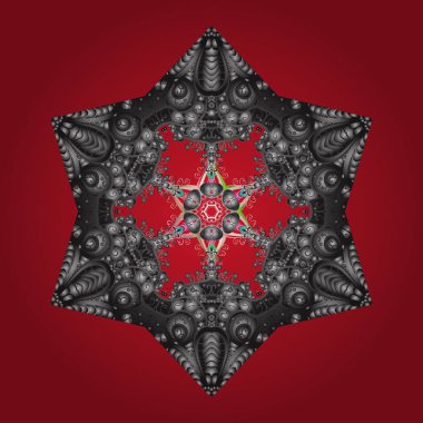 Noel şenlikli arka plan. Vektör çizim. Noel dekorasyon kar kar tanesi.