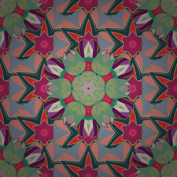 Incroyable Collage Style Paradisiaque Pour Conception Florale Fleurs Florales Collage — Image vectorielle