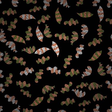 Etnik Mandala havlu. Kartvizit arka plan boyama kitabı, zemin, tekstil, tebrik için kullanılabilir. Sorunsuz süsleme yazdırma. Sınır Hint desenli patten. Kına stil vektör.