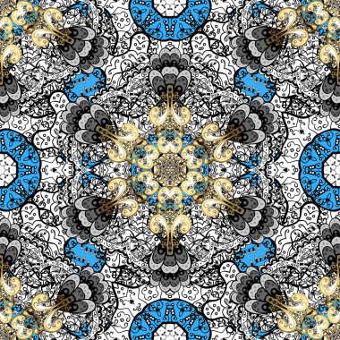 İş kimlik kavramı için bio, Eko şirket veya spa salonu. Siyah, beyaz ve gri renkler renkli mandala şekli vektör. Premium logo. İzole çiçek logosu.