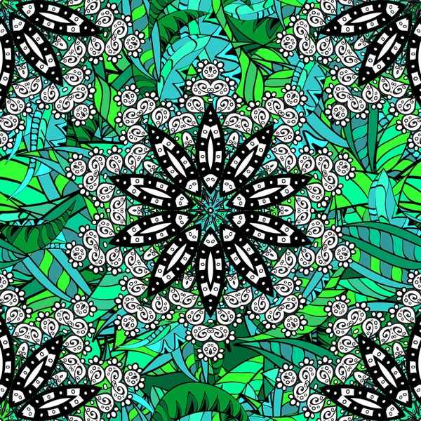 Diseño Bolsa Mandala Vectorial Dibujado Mano Con Patrón Abstracto Color — Archivo Imágenes Vectoriales