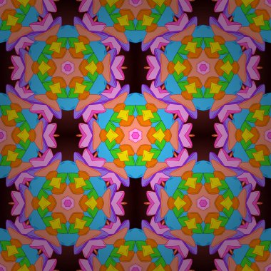 Sınır Hint desenli patten. Kartvizit arka plan boyama kitabı, zemin, tekstil, tebrik için kullanılabilir. Sorunsuz süsleme yazdırma. Kına stil vektör. Etnik Mandala havlu.