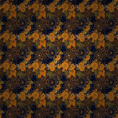 Sorunsuz kalp aşk. Vektör çizim. Elle çizilmiş kalpler seviyor. Sevgililer günü kartı sevgi kalpleri turuncu, gri ve siyah renkler. Grunge. Grafik kalpler seviyorum. Karalamalar. Kalp tasarlanmış kroki seviyor.