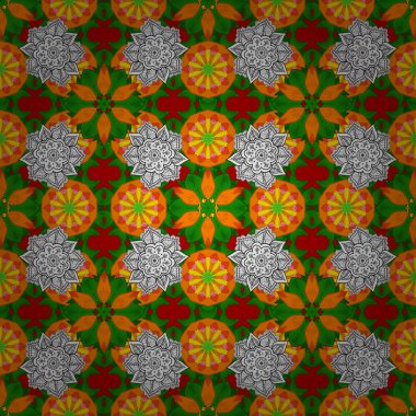 Vektör frourish doku. Yumuşak döşeme. Vintage Çiçekli desen. Yumuşak pamuklu tasarım. Kaydırma, tekstil, duvar kağıdı için sorunsuz çiçek arka plan.