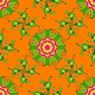 Vektör deseni. Küçük çiçekte güzel bir çiçek deseni var. Çiçekli, suluboya desenli kusursuz çiçek deseni.