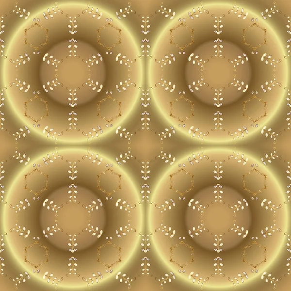 Paisleys Elegante Vector Floral Patrón Ornamental Fondo Fondo Pantalla Ilustración — Vector de stock