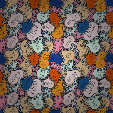 Dikişsiz desen kalp, aşk. Oryantal etnik desen. Boyama kitabı sayfa Tasarım. Vektör. Tasarım. Anti stres Sevgililer vintage dekoratif unsur. Elle çizilmiş illüstrasyon tarafsız, bej renkler üzerinde.