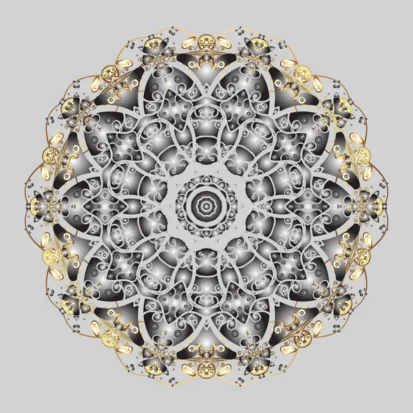 Kar taneleri arka plan. Kış kartı neşeli Noel, yeni yıl ve mutlu tatil vektör çizim. Noel kartı ile altın renkleri altın kar tanesi.