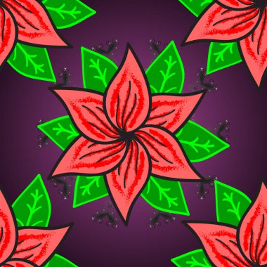 Güzel suluboya çiçek buketi pürüzsüz desen.