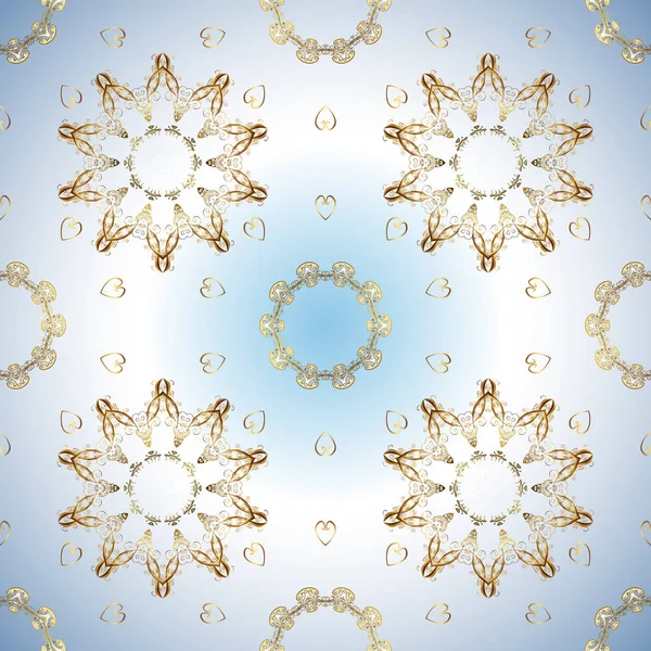 Illustration Vectorielle Mandala Coloré Sur Des Couleurs Neutres Grises Blanches — Image vectorielle