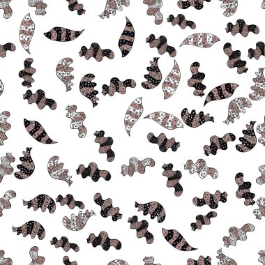 Sorunsuz nazik, tarafsız, siyah ve beyaz renkler bahar. Vektör - hisse senedi. Modern şık doku.