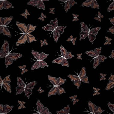 Boyama sayfası dekoratif kelebek. Renkli arka plan. Vektör çizim. Dekoratif tarzı. Yetişkin yaş ve üstü çocuklar için boyama kitabı. Sorunsuz.