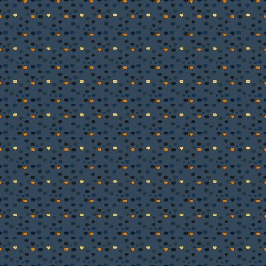 Sevgililer günü kesintisiz arka plan. Sıradışı tasarımlar. Şirin kalpler güzel arka plan gri, siyah ve mavi renkleri seviyorum. Vektör çizim.