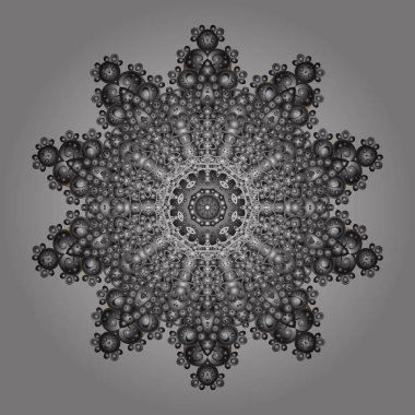 İllüstrasyon kar tanesi. Altın renkleri üzerinde izole suluboya kar taneleri. Güzel dekorasyon. Kış sembolü.