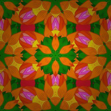 Çiçek desenli duvar kağıdı, desen dolgularını, web sayfası arka planı için kullanılabilir. Stilize çiçek ile Seamless modeli. Süslü zentangle sorunsuz doku, soyut çiçek süs.