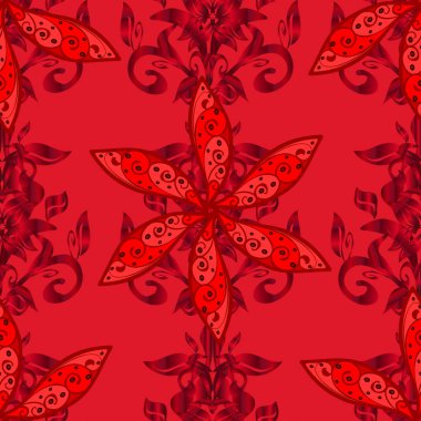 Üstten görünüm, yumuşak tarzı. Kahverengi, siyah ve kırmızı renkler doğal çiçek deseni. Çiçek kompozisyon, el boyalı, narin şablonu. Sevgililer günü ve tebrik kartı kavramı için şık davet.