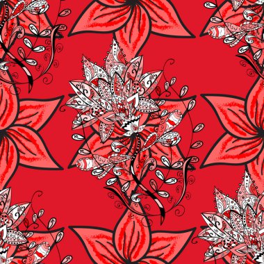 Güzel suluboya çiçek buketi pürüzsüz desen.