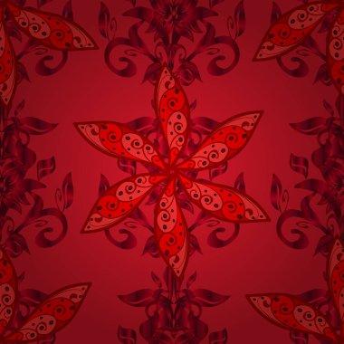 Çiçek arka plan. Sorunsuz vektör desen. Güzel kumaş deseni.