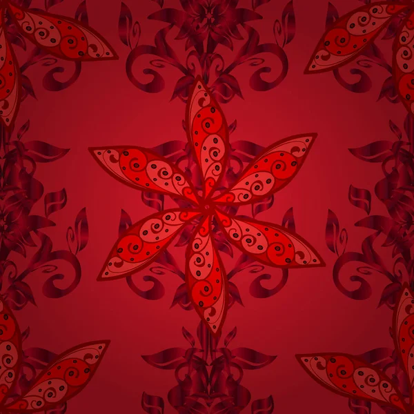 Fond Floral Modèle Vectoriel Sans Couture Joli Motif Tissu — Image vectorielle